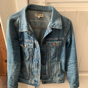 Madewell Jean jacket in Pinter wash